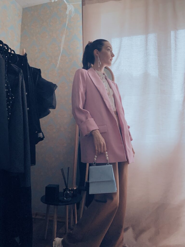 Krista Kalna, Designer & Artist, Pastel outfit inspiration