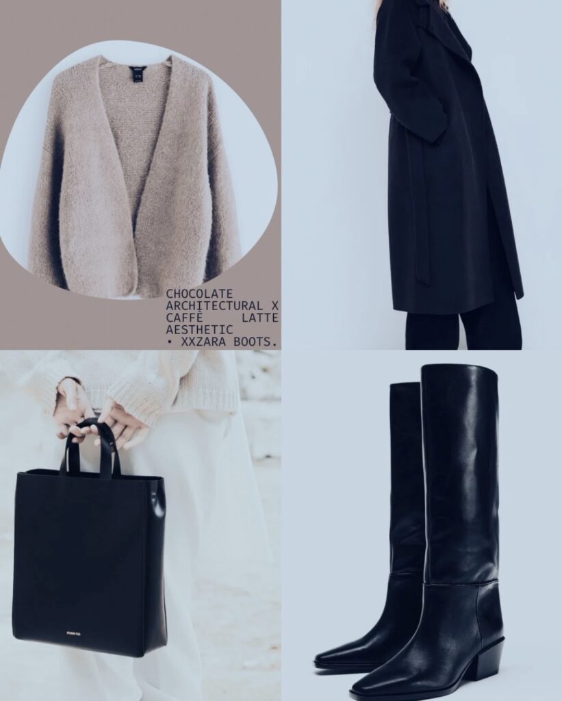 Ethereal ways how to style Zara leather boots for autumn