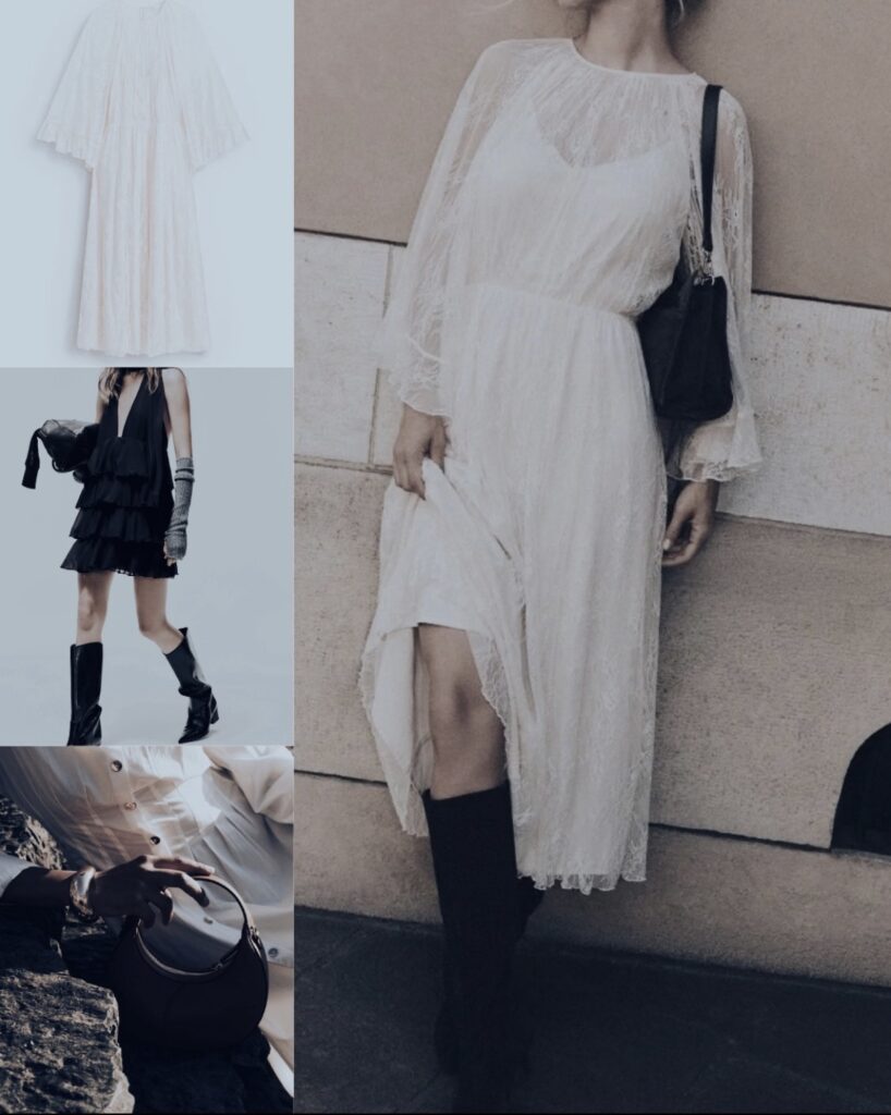 Ethereal ways how to style Zara leather boots for autumn